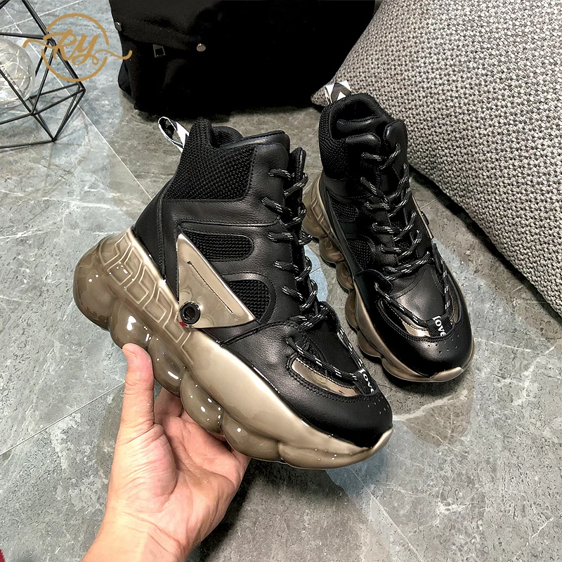 Женские кроссовки RY RELAA модная Роскошная обувь из натуральной кожи женские