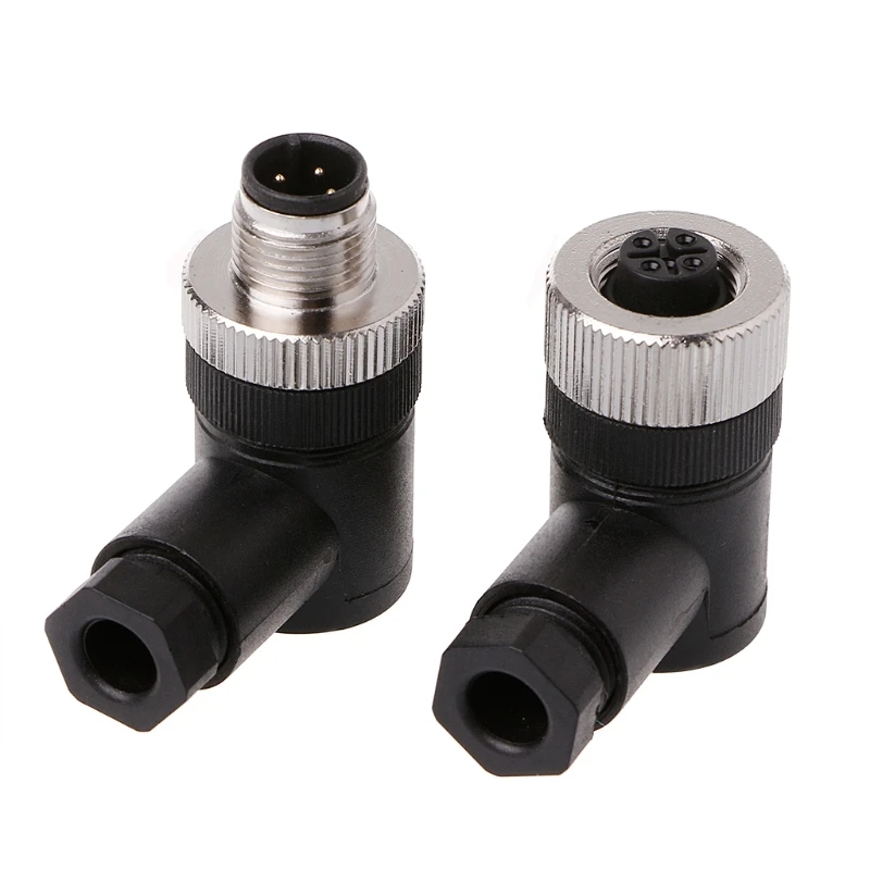 PG7 Sensor Connector IP67 4/5/8 Pin Male/Female Straight/Right Angle M12 Plug | Обустройство дома