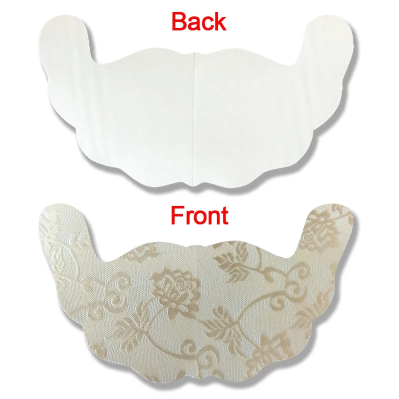 Клейкие наклейки на грудь для женщин U-образные невидимые накладки сосков пуш-ап