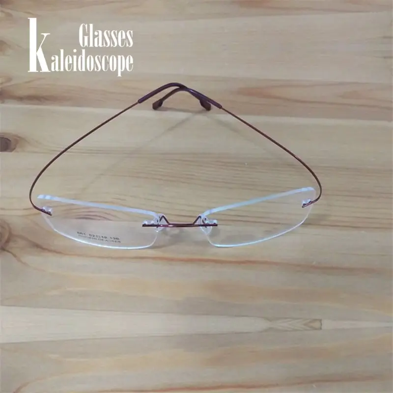 Супер эластичные Оправа очков из титанового сплава ультра светильник