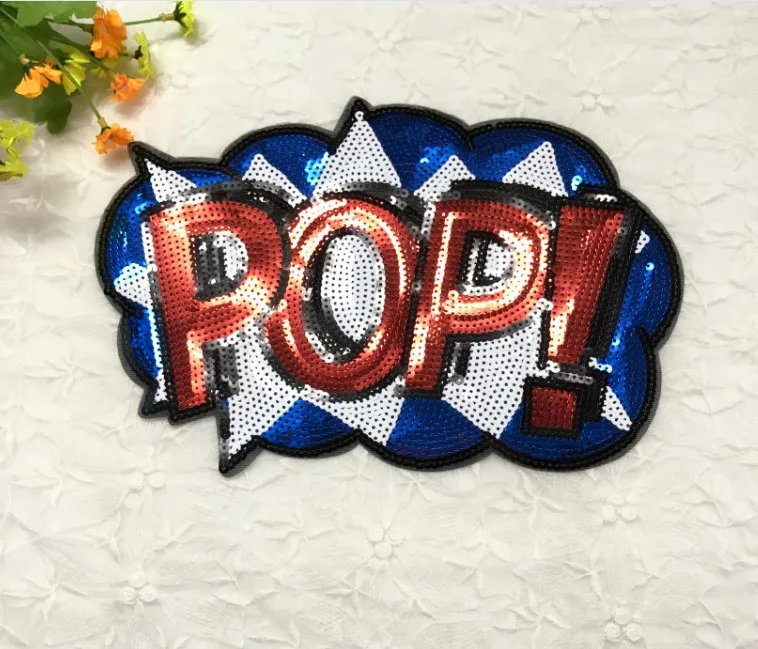 Нашивка сделай сам вышитая наклейка аксессуары для одежды бусины популярные