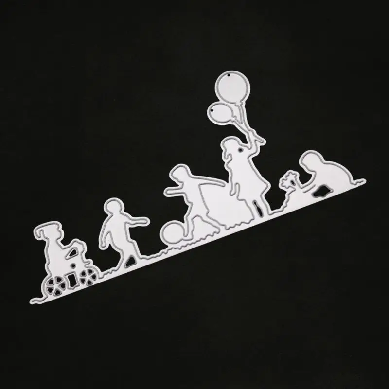 Металлический трафарет из углеродистой стали для детских игр сделай сам