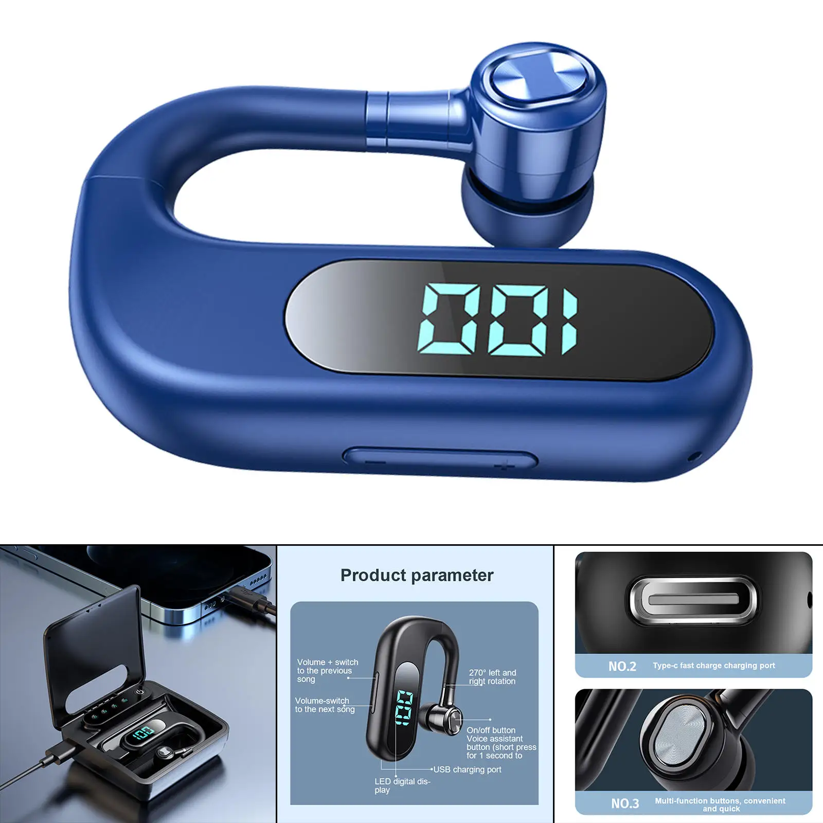 Bluetooth-наушники 5 2 водонепроницаемые с NFC | Электроника