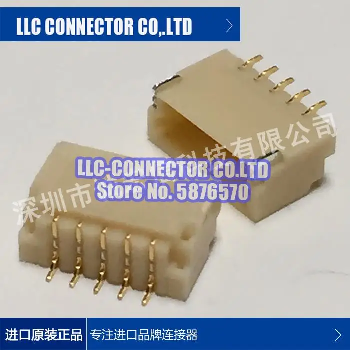 

20 pcs/lot SM05B-SRSS-G-TB(LF)(SN) legs width:1.0MM 5PIN connector 100% New and Original