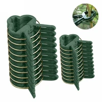 20pcs plastic plant clips supports connects reusable protection grafting fixing tool gardening supplies for vegetable tomato