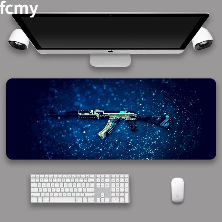 

CS GO Custom Large Mouse Pad Speed Keyboards Mat Rubber Gaming Mousepad Desk Mat for Game Player Desktop PC Computer Laptop Csgo