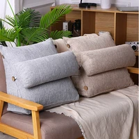 wedge shaped backrest sofa cushion comfort bed reading pillow back support lumbar pillow pain relief pillow for pregnant woman