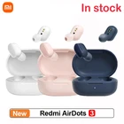 Беспроводная Bluetooth-гарнитура Redmi AirDots 3, качественный звук на CD-уровне, стерео-сабвуфер, беспроводные наушники-вкладыши Redmi AirDots Pro 2