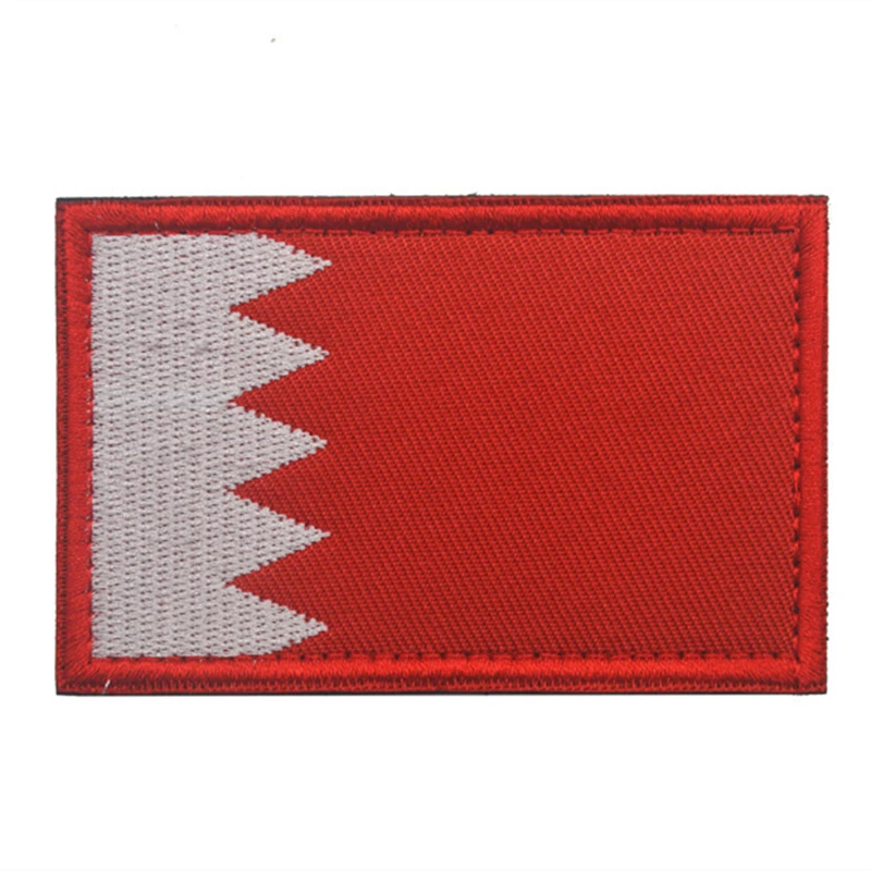 1 шт. 3D вышивка Марокко Куба Нигерия Сербия Словакия Тунис флаг нашивка