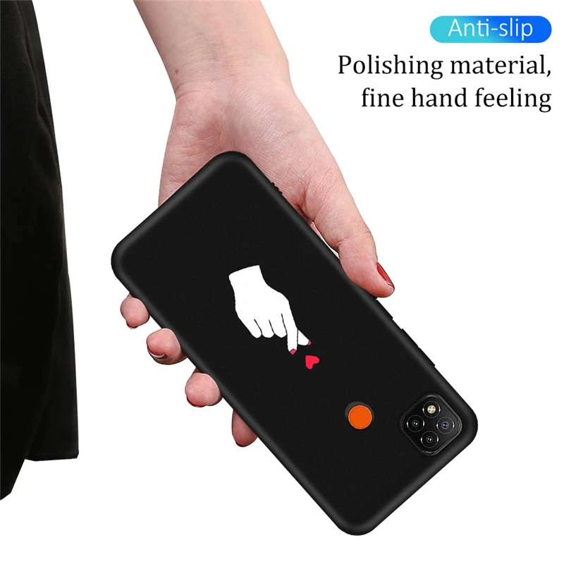 Чехол для Xiaomi Poco X3 NFC M3 Pocophone F1 матовый чехол с рисунком телефона задняя крышка Redmi 9