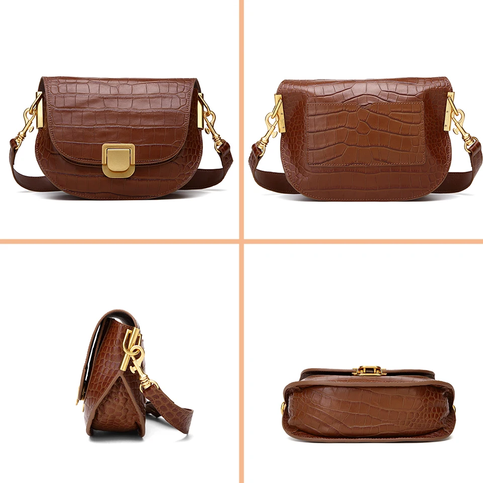 Сумка мессенджер NEVEROUT из натуральной кожи с широким плечевым ремнем|Сумки