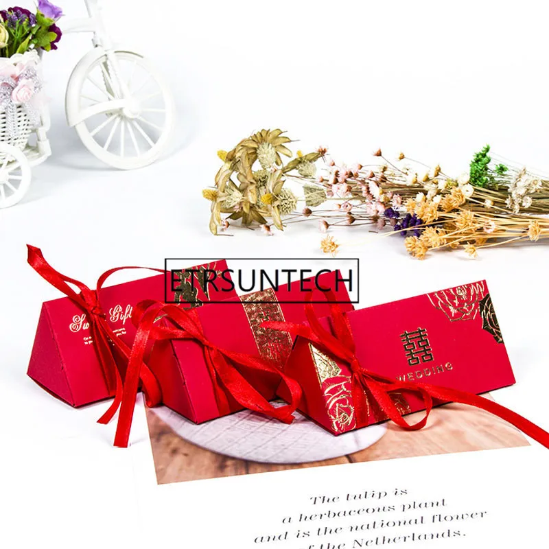 200 шт. коробка для конфет в китайском стиле|Подарочные сумки и упаковка| |