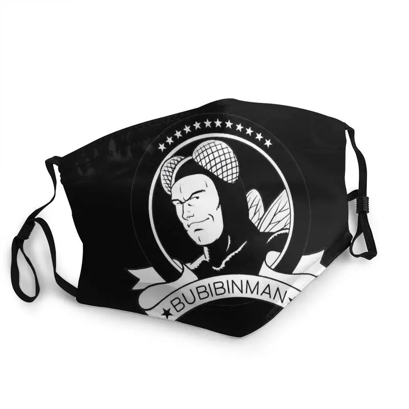 

Dr Slump Bubibinman Washable Mouth Face Mask Adult Unisex Japanese Anime Manga Mask Protection Cover Respirator Mouth Muffle