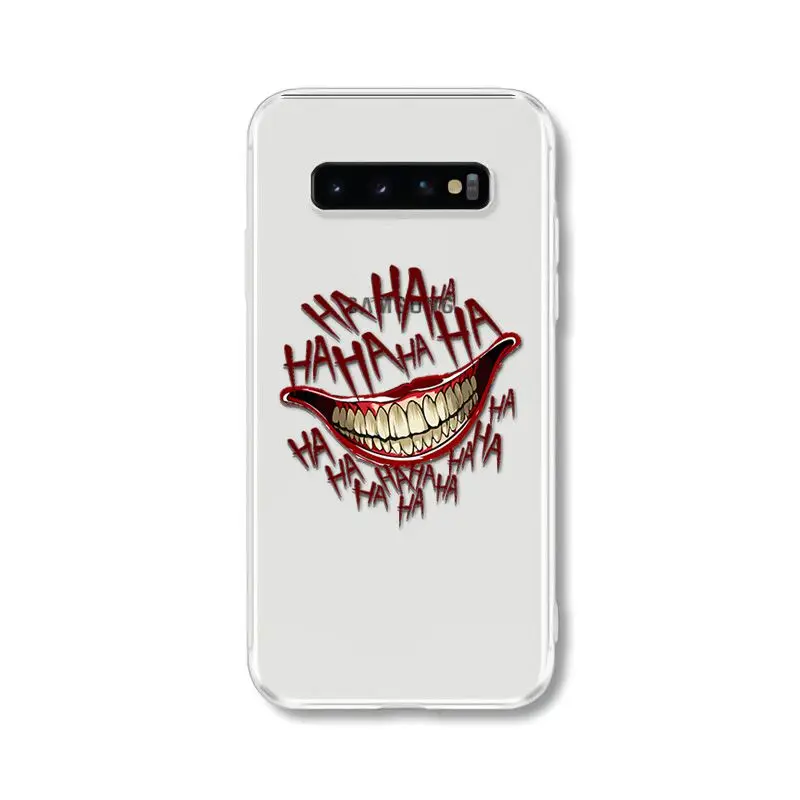 Yinuoda Харли Квинн Джокер роскошный качественный чехол для телефона samsung S10 S6 edge S6edge