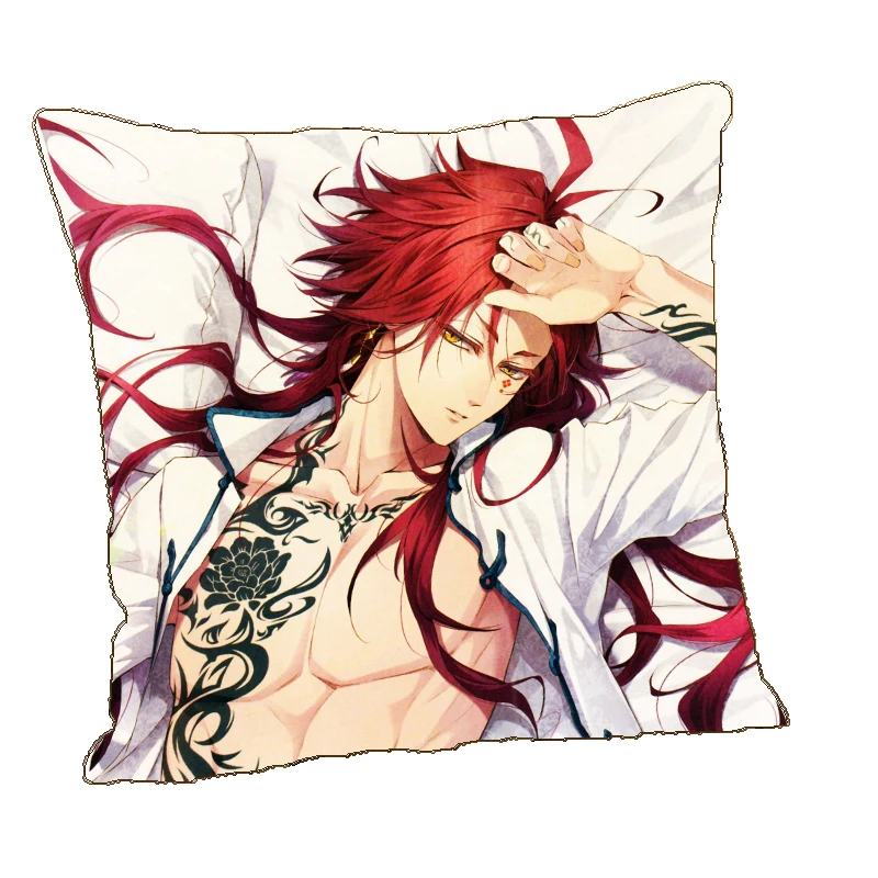 Anime almohada Dakimakura caso Piofiore no Banshou ricordo Yang cubierta, decoraci&oacute;n para el hogar, accesorios, 40x40cm-4
