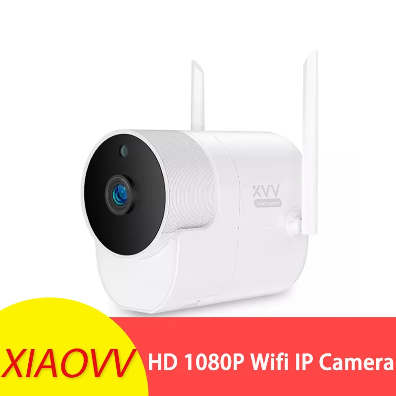 Xiaovv Smart 1080P панорамный Водонепроницаемый 180 ° Открытый IP инфракрасная Ночное видение Видеоняни и радионяни высокой четкости Камера