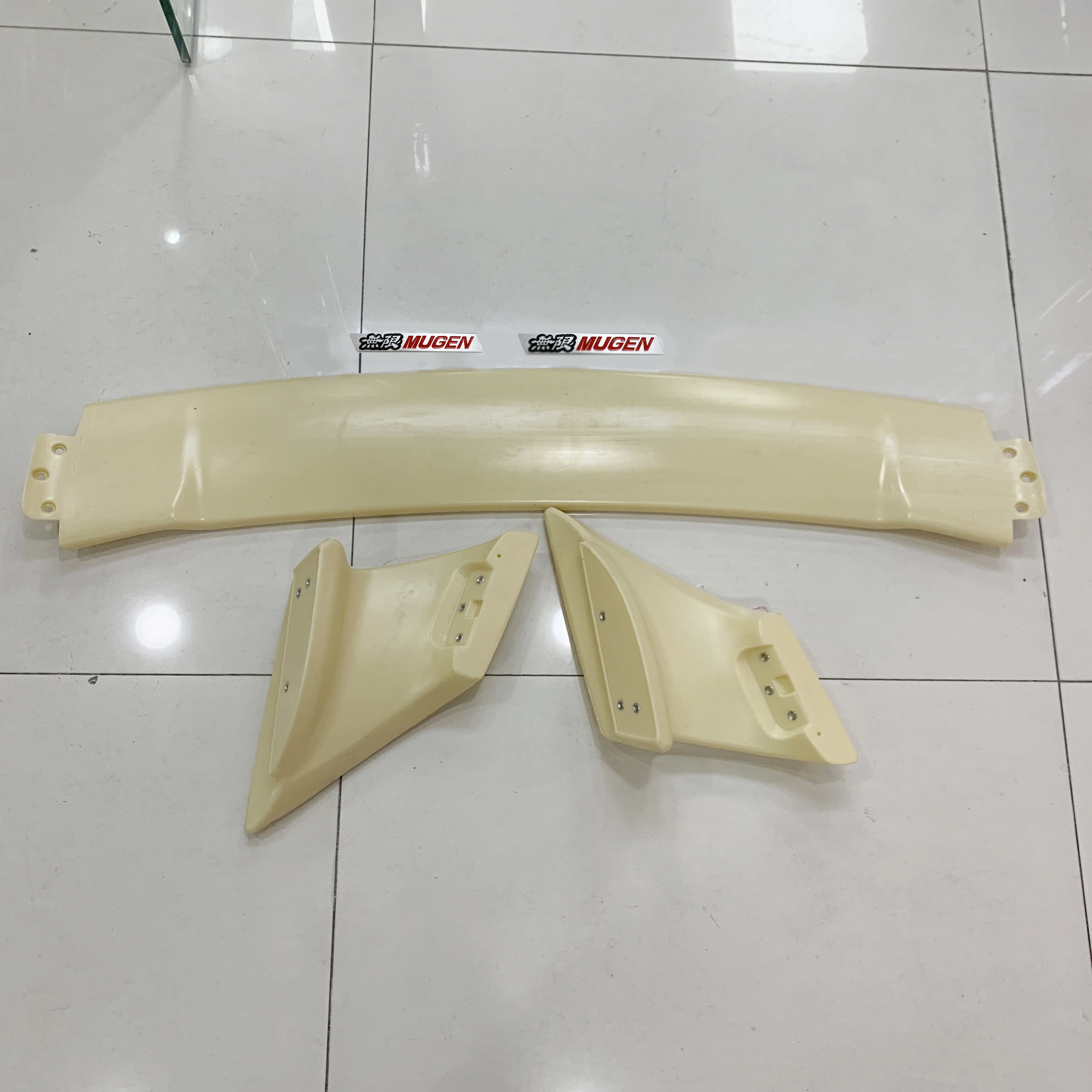 Для городского спойлера 2015-2018 honda City FD2 спойлер 3DCK ABS Пластиковый материал заднее