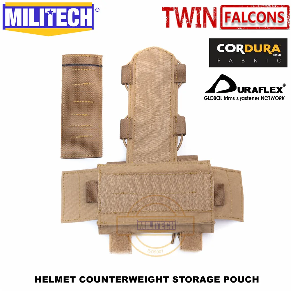 MILITECH TWINFALCONS TW Шлем Счетчик веса сумка для хранения TN VC сумка для хранения Тактическая Военная NVG счетчик веса сумка