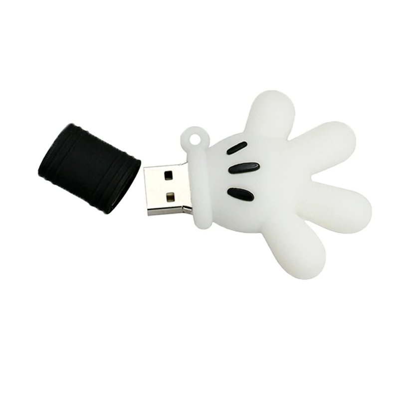 Мышь Микки и Минни, USB флеш-накопитель, флеш-накопитель с изображением животных, мультяшный Микки Маус, ручная ручка, флешка, 4 ГБ, 8 ГБ, 16 ГБ, карта памяти, U диск