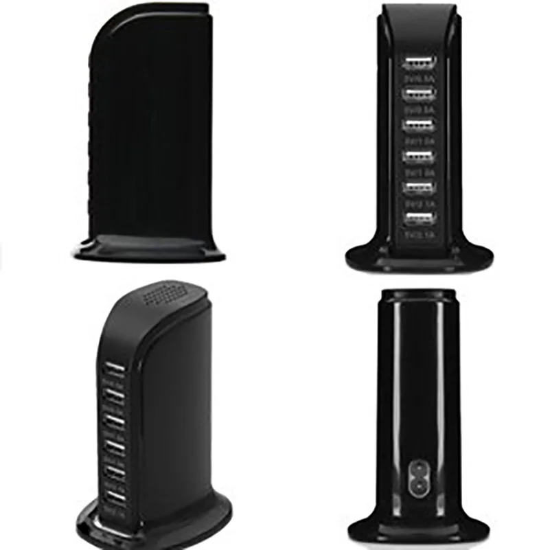 Зарядное устройство usb Multi концентратор зарядка через usb док-станция Универсальный держатель для мобильного телефона для рабочего стола, настенные домашние зарядные устройства Путешествия адаптер питания от сети