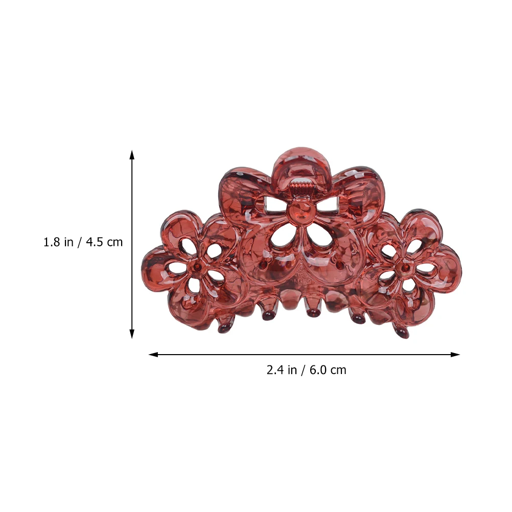 

3Pcs 3 Colors Hair Claw Clips Long Hair Barrettes Hair Claws Hair Styling Accessories