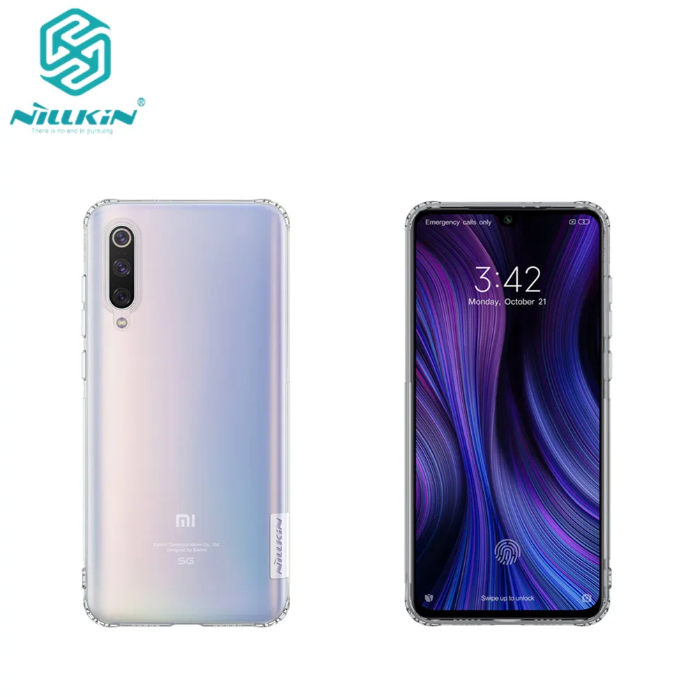 

Чехол из ТПУ Для Xiaomi Mi 9 Pro 5G Nillkin nature, прозрачный мягкий силиконовый защитный чехол из ТПУ Для Xiaomi 9 Pro 5G
