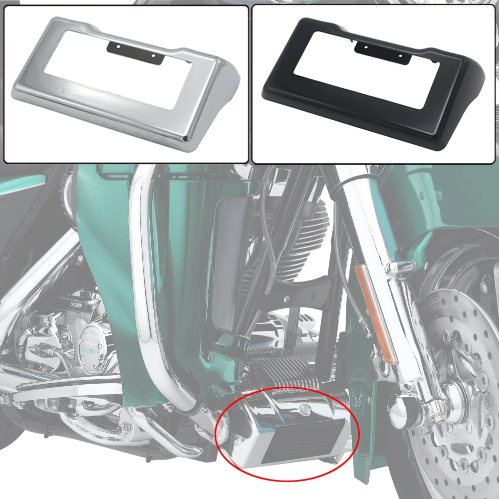 Детали мотоцикла масляный радиатор внешняя крышка обтекатель для Harley Glide Ultra Classic