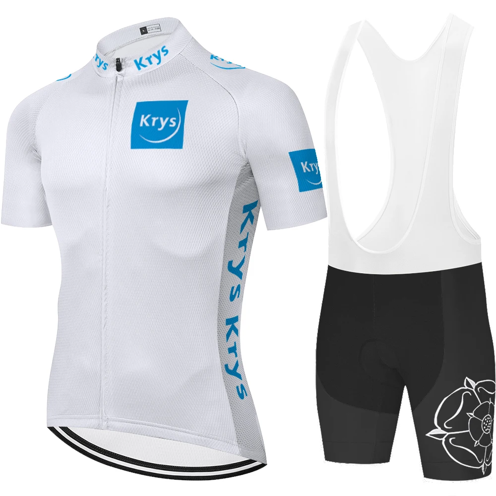 Новый de Франция дышащий спортивный костюм для велоспорта комплект из майки и