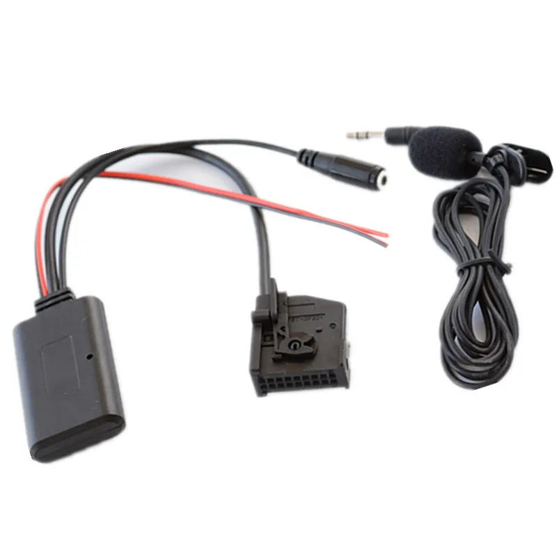 Автомобильный Bluetooth адаптер AUX беспроводной микрофон для телефонных звонков и