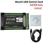 NVUM Mach3 USB-карта 200 кГц, ЧПУ-роутер 3 4 5 6 осей, карта управления движением, разрывная плата для сделай сам, гравировальный станок
