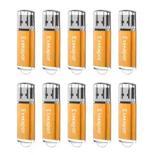 1GB USB Flash Drive 10 Pack,USB Drives 2GB Bulk Memory Stick 4GB Thumb Drives  USB 2.0 Pen Drive for Embroidery Sewing Machine