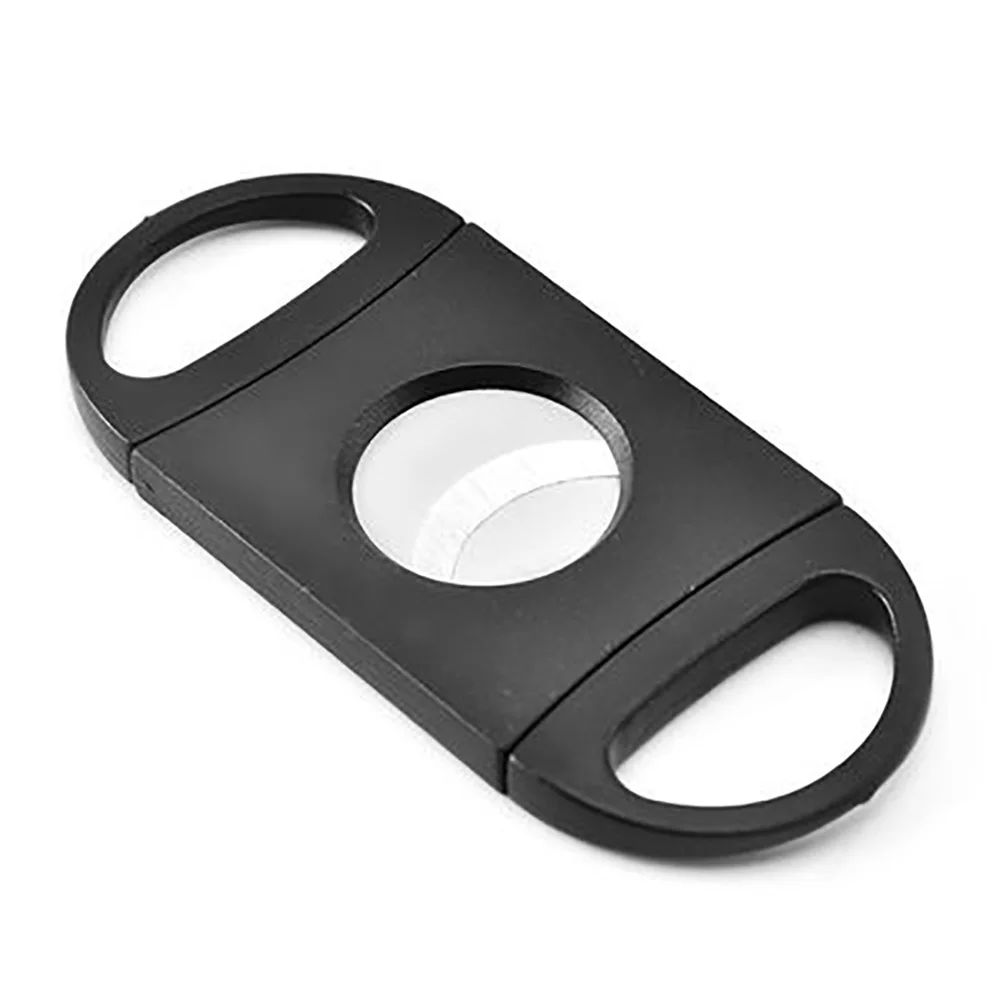 

Double Blades Cigar Cutter Blade Stainless Steel Scissors Knife Plastic Handle Pocket Portable Cigar Cutter Smoking Accessories