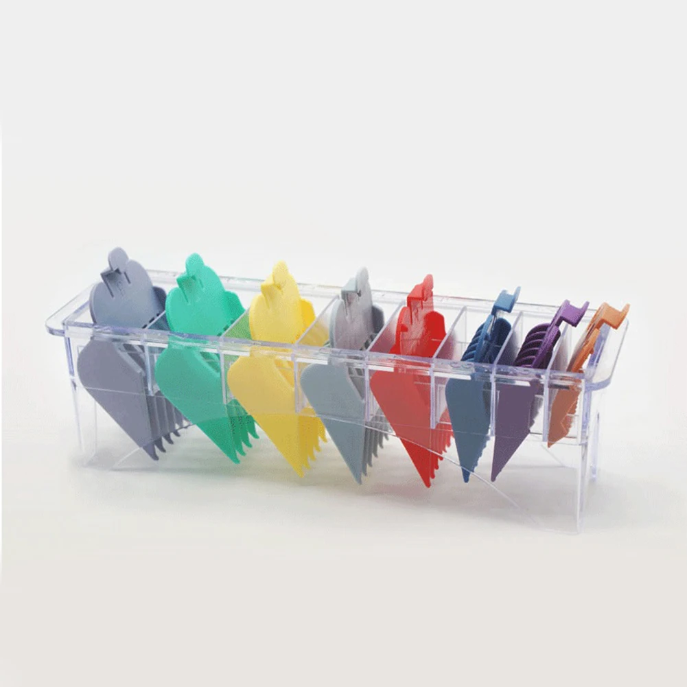 

Plastic Hair Clipper Replacement Limit Comb Salon Hairdressing Accessory Easy Use Practical Hair Styling Tools 8pcs