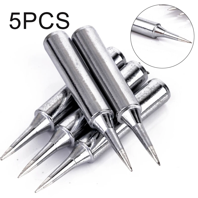 

5 Pcs/Lot New Sharp Soldering Replacement De Soldadura Solder Iron Tips Station Tool 900M-T-I 936 937 Soldering Tips Hot！