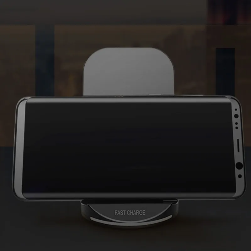 

10W Wireless Charging Desktop Stand QI Fast Charging For Iphone 12 11 Pro Max/X/8 For Samsung Galaxy Free Shipping