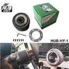 Быстросъемный адаптер ступицы рулевого колеса, комплект с замком для Hyundai 6-Bolt, рулевое колесо