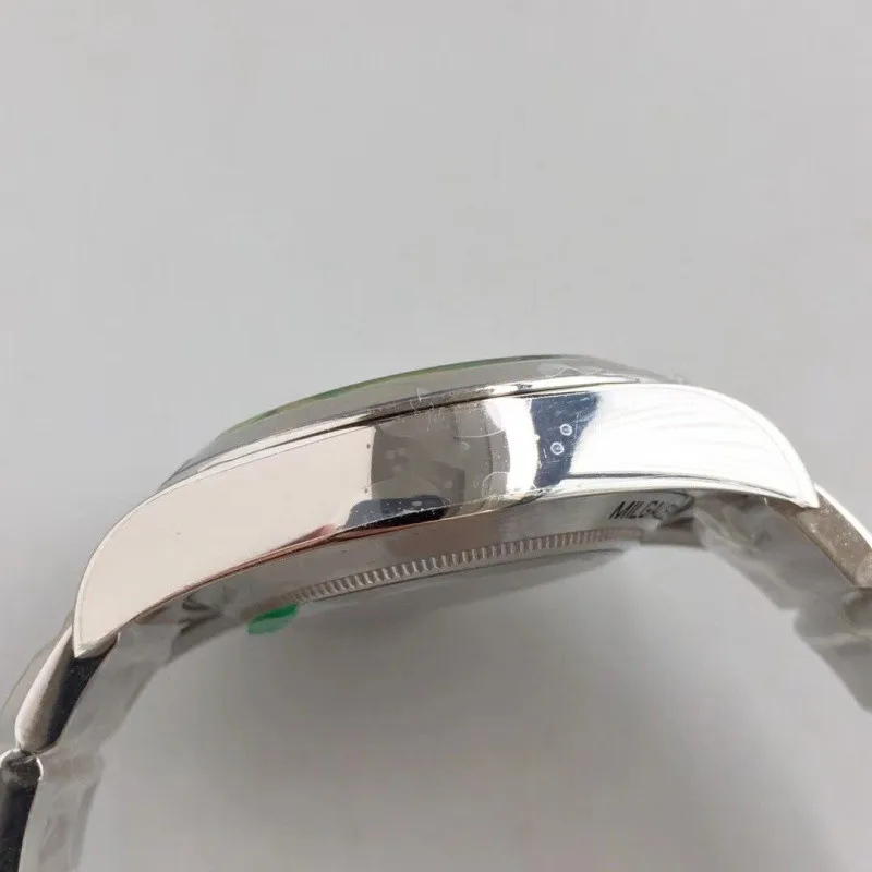 Rolexable Роскошные мужские часы серии 40 мм синий циферблат автоматические механические мужские часы из зеленого стекла высокое качество 904L