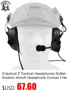 Z-tactical Sordin тактические гарнитуры Airsoft Comtac ZComtac I гарнитура стиль тактическая гарнитура шлем шумоподавление наушники Ptt
