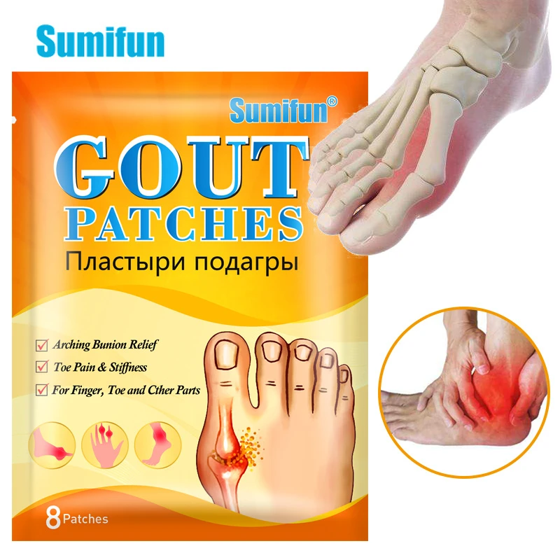 

8 шт., пластырь для снятия боли в суставах