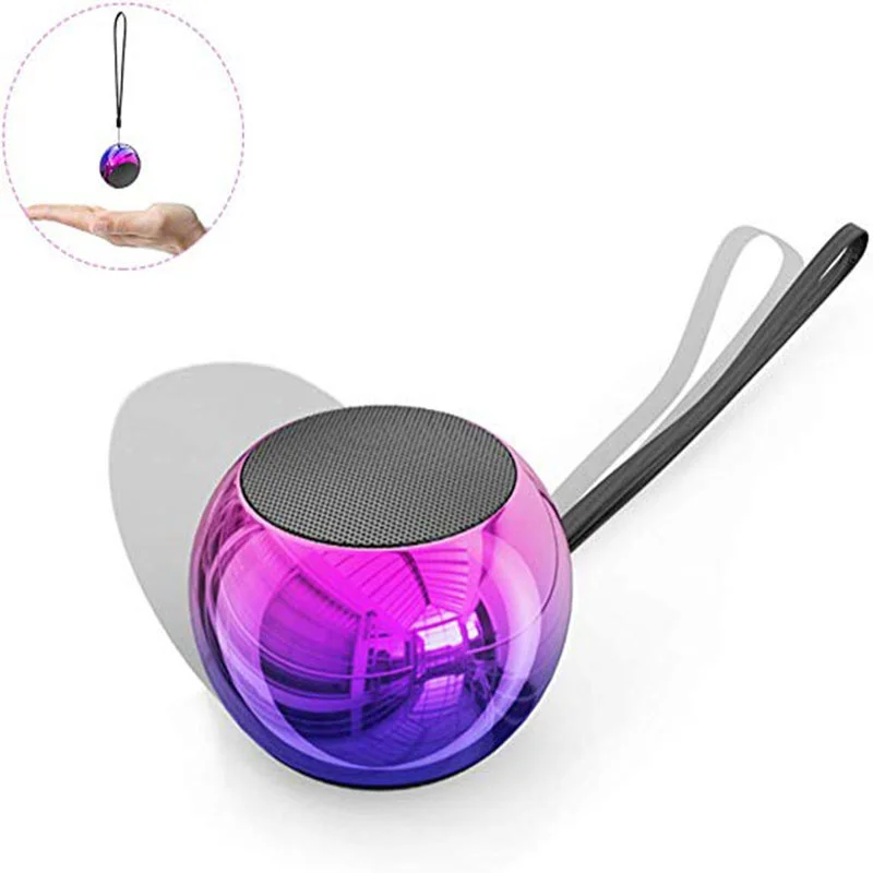 

Bluetooth-динамик 5,0, беспроводной карманный стерео-динамик и 5-ваттный громкий звук, 2-часовой игровой динамик для Android, IOS, iPhone