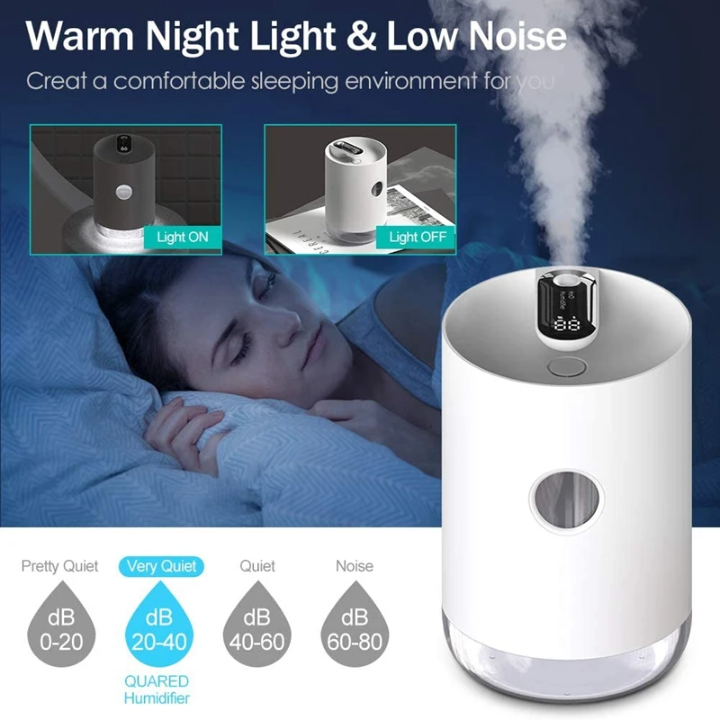 

1000 мл Usb холодный туман, газовые нагреватели, увлажнители воздуха, Портативный увлажнитель воздуха с тихую, происходит автоматическое отклю...