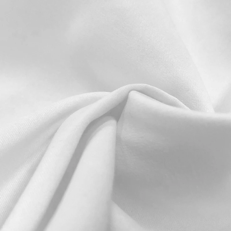 Матовая отбеленная подушка для одежды Ethel Twill гладкая атласная персиковая ткань