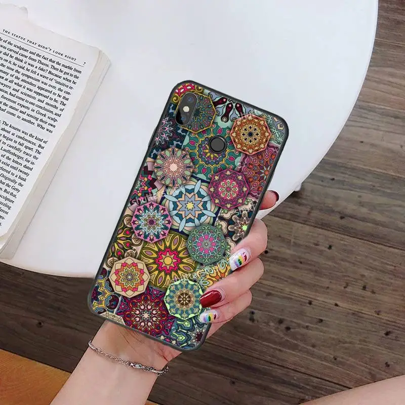 

COLORFUL MANDALA pattern Phone Case For Xiaomi Redmi note 7 8 9 t k30 max3 9 s 10 pro lite