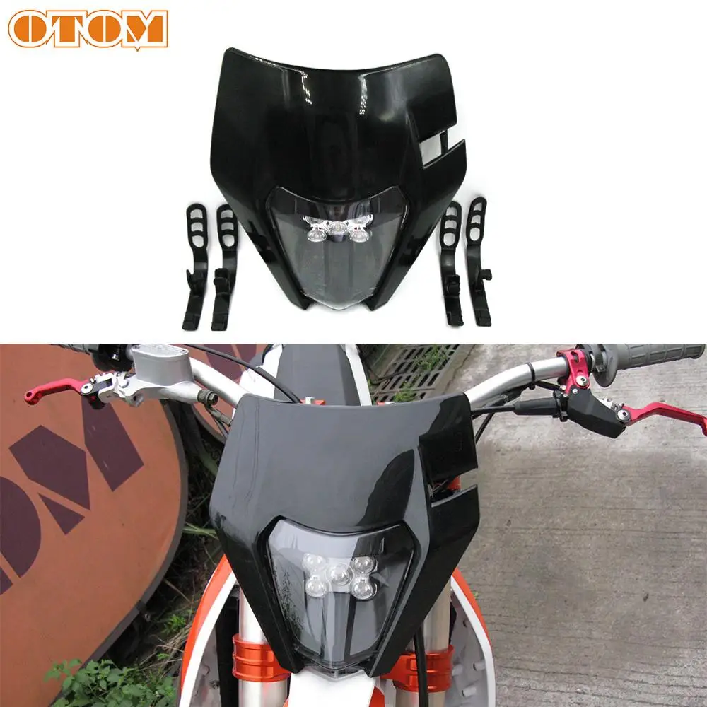 OTOM Новый мотоциклетный светодиодный светильник лампа для мотокросса супермотор