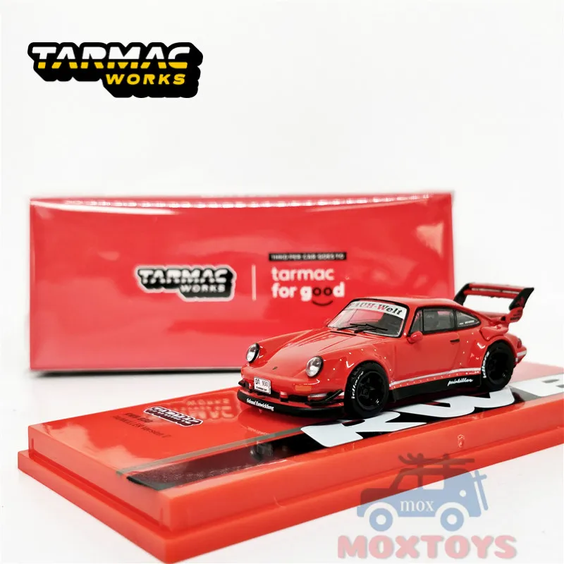 Гудронированное шоссе работает 1:64 из RWB 930 анальгетика Ver 2 красный литья под