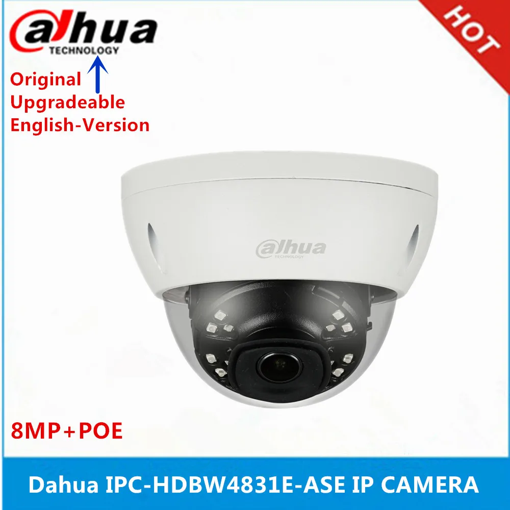 Оригинальная детская камера Dahua 8 Мп ip IP67 IK10 IR30M миниатюрная купольная poe запасная
