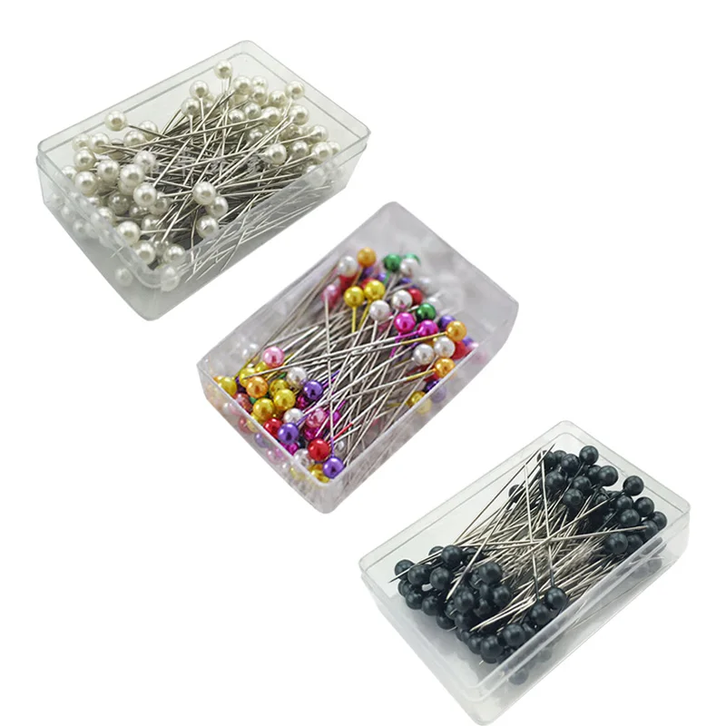 100 шт./компл. 36 мм перламутровая игла с круглой головкой одёжная булавка швейные