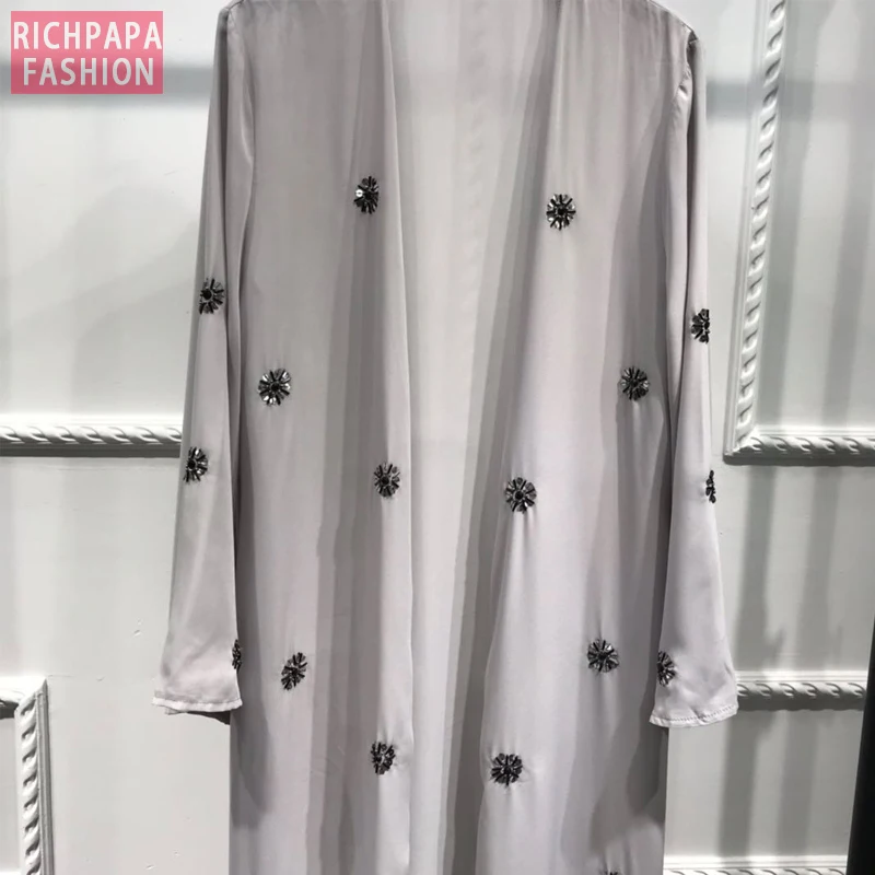 Женское кимоно Кафтан Abaya мусульманское платье хиджаб в Дубае кафтан марокаин