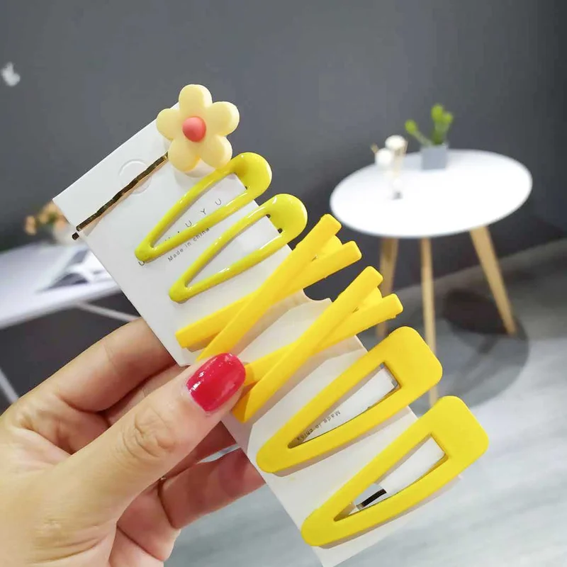 Новые авокадо зеленый шпилька цвет боковые шпильки зажимы для волос Утконос