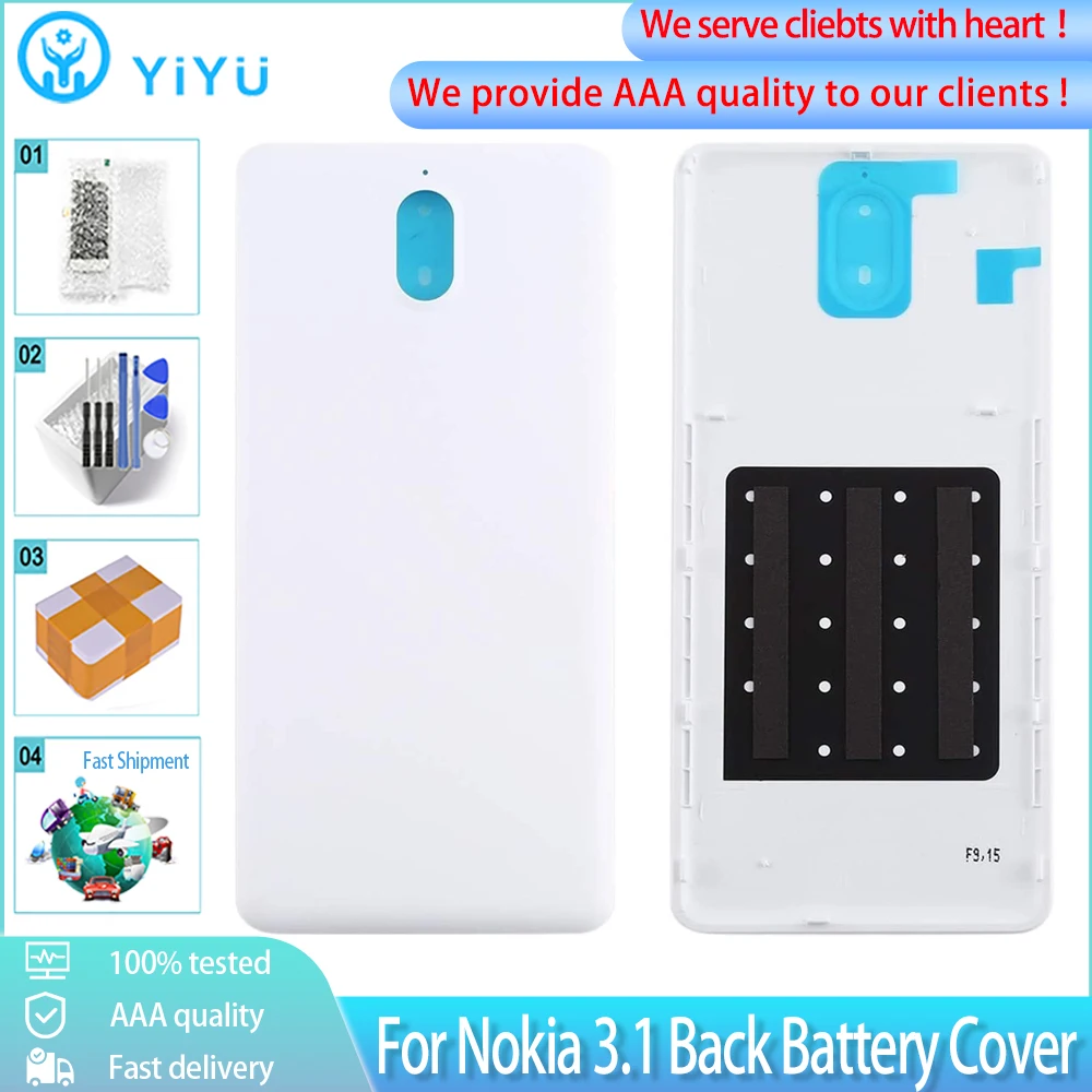 Оригинальная задняя крышка батарейного отсека для Nokia 3 1 TA 1049 1057 1063 1070 двери